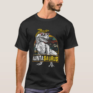 Auntasaurus Leopard T Rex Dinosaur Aunta Saurus Mo T-Shirt