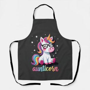 Aunticorn Aunty Dabbing Unicorn Auntie Aunt Christ Apron