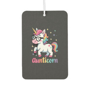 Aunticorn Aunty Dabbing Unicorn Auntie Aunt Christ Car Air Freshener