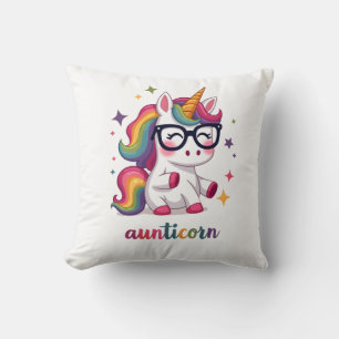 Aunticorn Aunty Dabbing Unicorn Auntie Aunt Christ Cushion