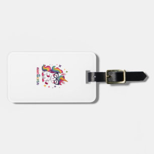Aunticorn Aunty Dabbing Unicorn Auntie Aunt Christ Luggage Tag
