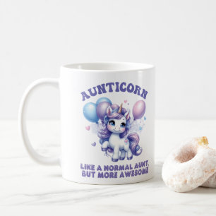 Aunticorn Cool Auntie Coffee Mug