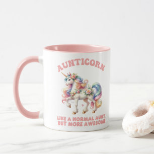 Aunticorn Cool Auntie Mug