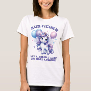 Aunticorn Cool Auntie T-Shirt