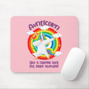 Aunticorn Like A Normal Aunt But More Awesome Mouse Pad