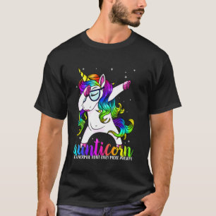 Aunticorn Like A Normal Aunt Only Awesome Christma T-Shirt