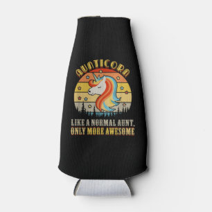 aunticorn like normal aunt only more awesome aunti bottle cooler