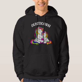 Aunticorn Unicorn Aunt 690 Hoodie