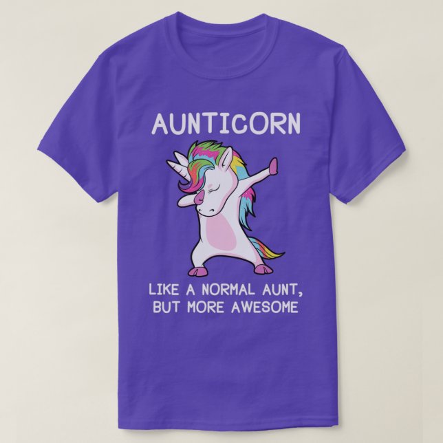 Aunticorn Unicorn Aunt Essential T-Shirt (Design Front)