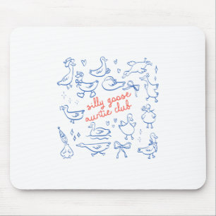Auntie Aunt Silly Goose Mother’s Day Silly Goose A Mouse Pad