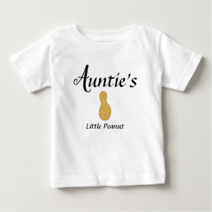 Auntie Baby Toddler Clothes Peanut Niece Nephew T-Shirt