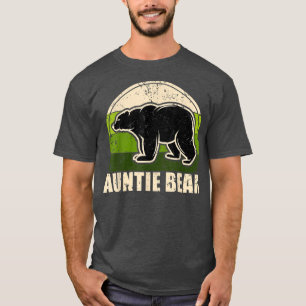 auntie bear shirt for women, mama bear tshirt for