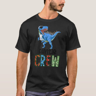 Auntie Crew Dinosaur Hanukkah Cute Family Pyjamas  T-Shirt