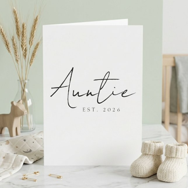 Auntie EST Year Sweet Announcement Script Design (Creator Uploaded)