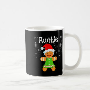 Auntie Gingerbread Family Matching Christmas Women Coffee Mug