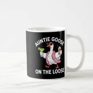 Auntie Goose On The Loose Funny Goose Gles St Patr Coffee Mug