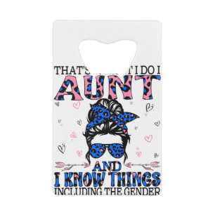Auntie Keeper of the Gender Reveal Party Ideas