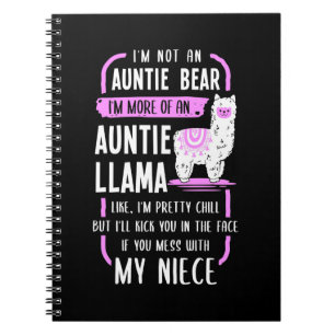 Auntie Llama Notebook