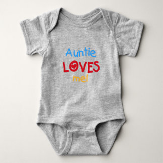 Auntie Loves Me Baby Bodysuit