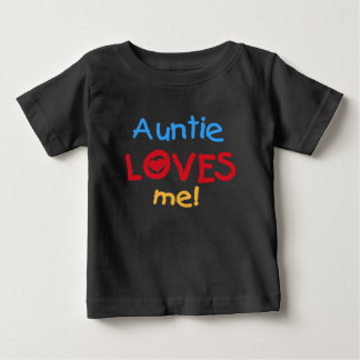 Auntie Loves Me Baby T-Shirt