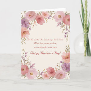 Auntie Mother's Day Card