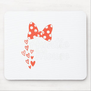 Auntie mouse cute minnie bow hearts aunt family pad