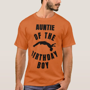 Auntie of the birthday boy platform diver T-Shirt