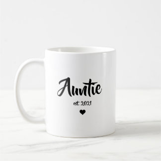Auntie Pregnancy Announcement Gift Coffee Mug