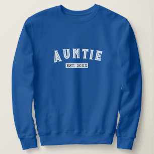 Auntie Sweatshirt & Hoodie, Custom Cool Aunt Shirt