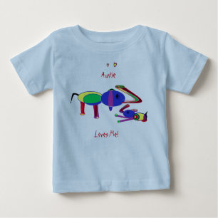 Auntie Time - Baby Shower Gift Ideas  Baby T-Shirt