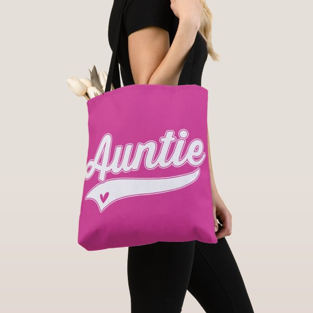 Auntie Tote Bag (Close Up)
