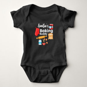 Auntie's Baking Buddy Baking Buddy Baby, Baby Baby Bodysuit