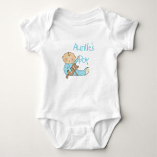 Auntie's Boy Baby Bodysuit