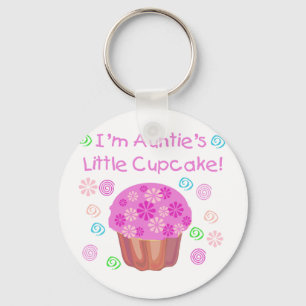 Auntie's Cupcake Key Ring