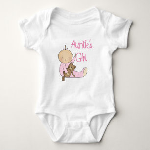 Auntie's Girl Baby Bodysuit