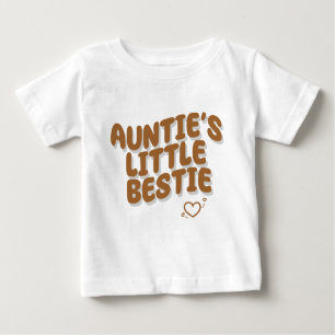 Auntie's Little Bestie Baby T-Shirt
