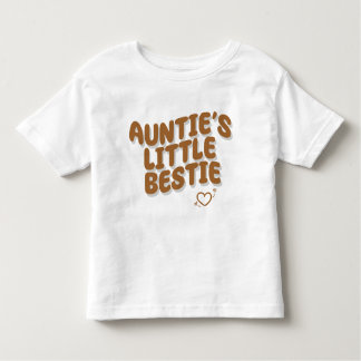Auntie's Little Bestie Toddler T-Shirt