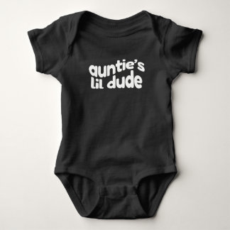 Auntie's Little Dude Favourite Aunt Baby Bodysuit