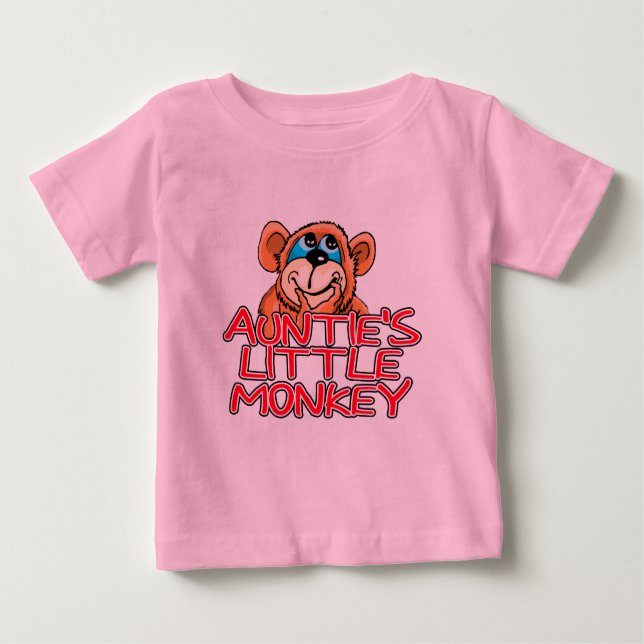 Auntie's Little Monkey Tshirts and Gifts (Front)