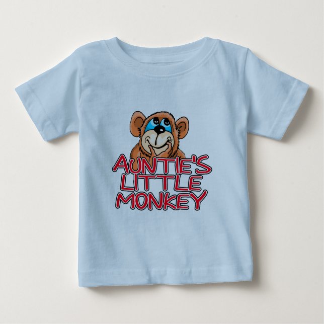 Auntie's Little Monkey Tshirts and Gifts (Front)
