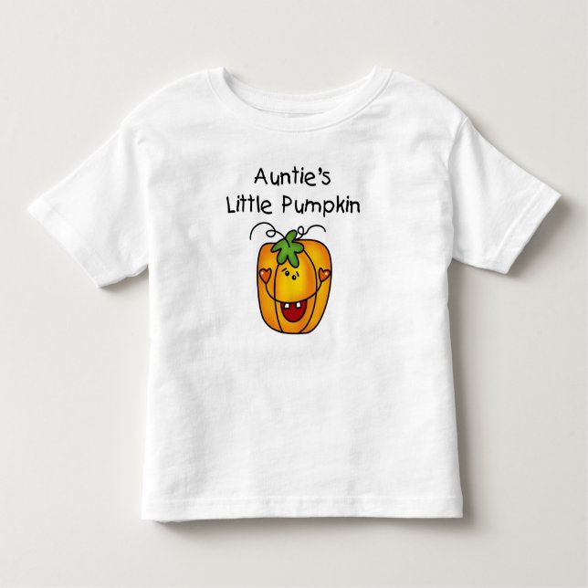 Auntie's Little Pumpkin Tshirts and Gifts (Front)