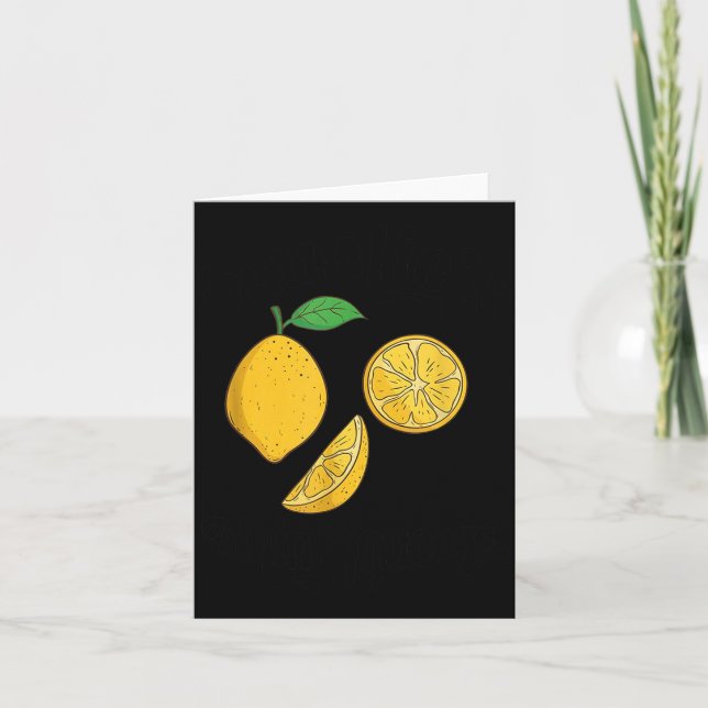 Auntie's Main Squeeze, Funny New Aunt  Card (Front)