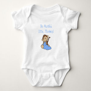 Auntie's Monkey - Blue Tshirts and Gifts