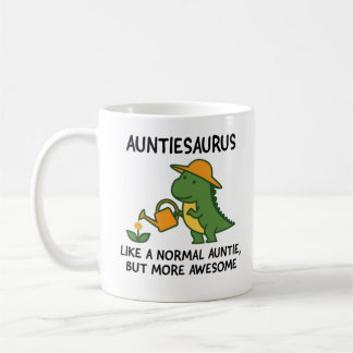 auntiesaurus coffee mug