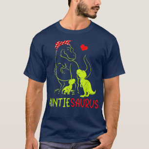 Auntiesaurus T Re Auntie Saurus Dinosaur Family Ma T-Shirt