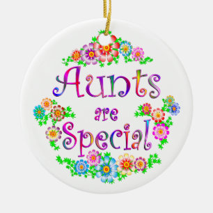 AUNTS are Special Ceramic Ornament