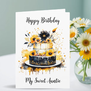 Aunt's Birthday   Sentimental Personalized Card