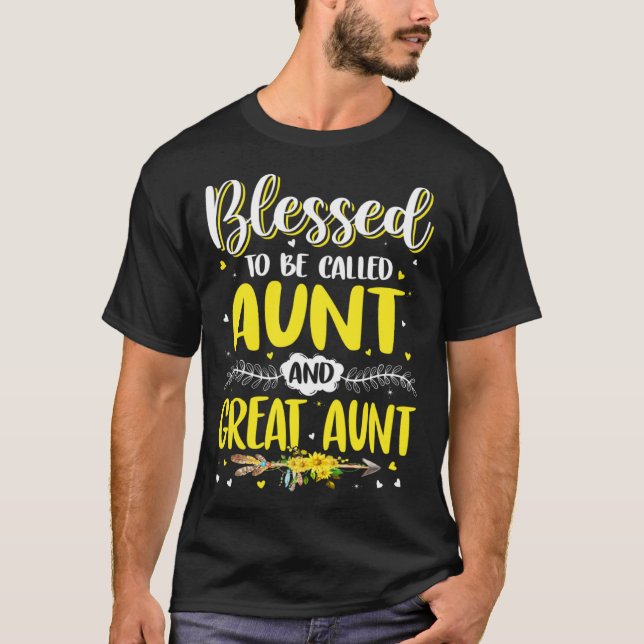 Aunts Great Aunt  Mother s Day From Nephew Niece T-Shirt (Front)
