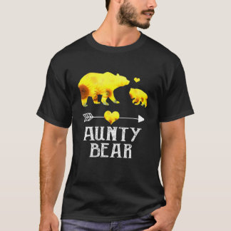 Aunty Bear Sunflower Sunflower Family T-Shirt