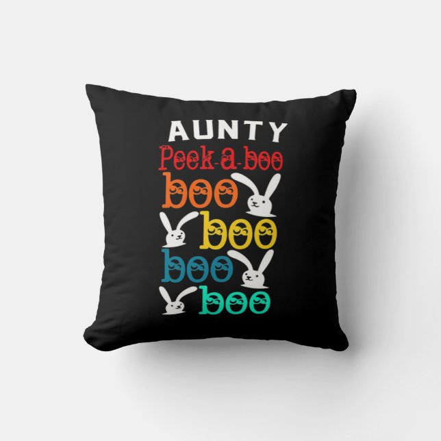Aunty Bunny Game For Novelty Kids Adults Cushion (Front)